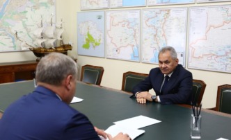 Астраханский губернатор встретился с Сергеем Шойгу