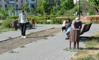 В Астрахани привели в порядок парк «Дружба»