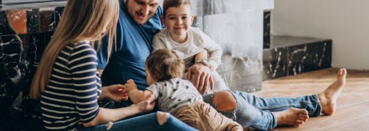 семья с детьми