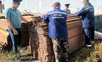 Астраханские таможенники передали на нужды СВО лес