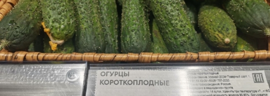 огурцы магазин рост цен