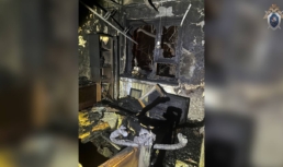В Астрахани на пожаре погиб 39-летний мужчина пожар