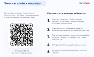 Астраханцы смогут записаться на прием к нотариусу через «Единый портал государственных и муниципальных услуг (функций)»