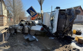 В Астрахани трое детей и трое взрослых пострадали в ДТП