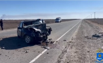 В Астраханской области три человека погибли в ДТП