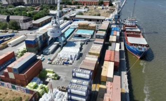 Грузооборот морских портов в Астраханской области снизился на 35%