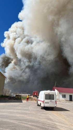 пожар птицефабрика