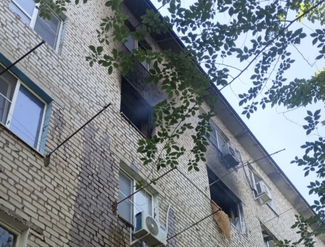 пожар пятиэтажка