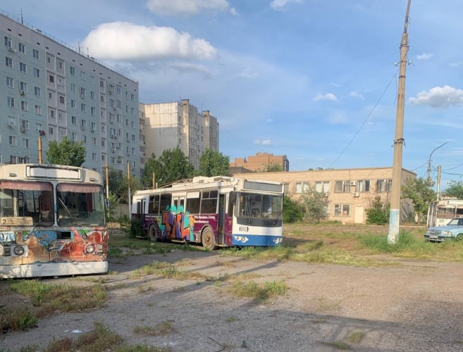 троллейбус арбуз