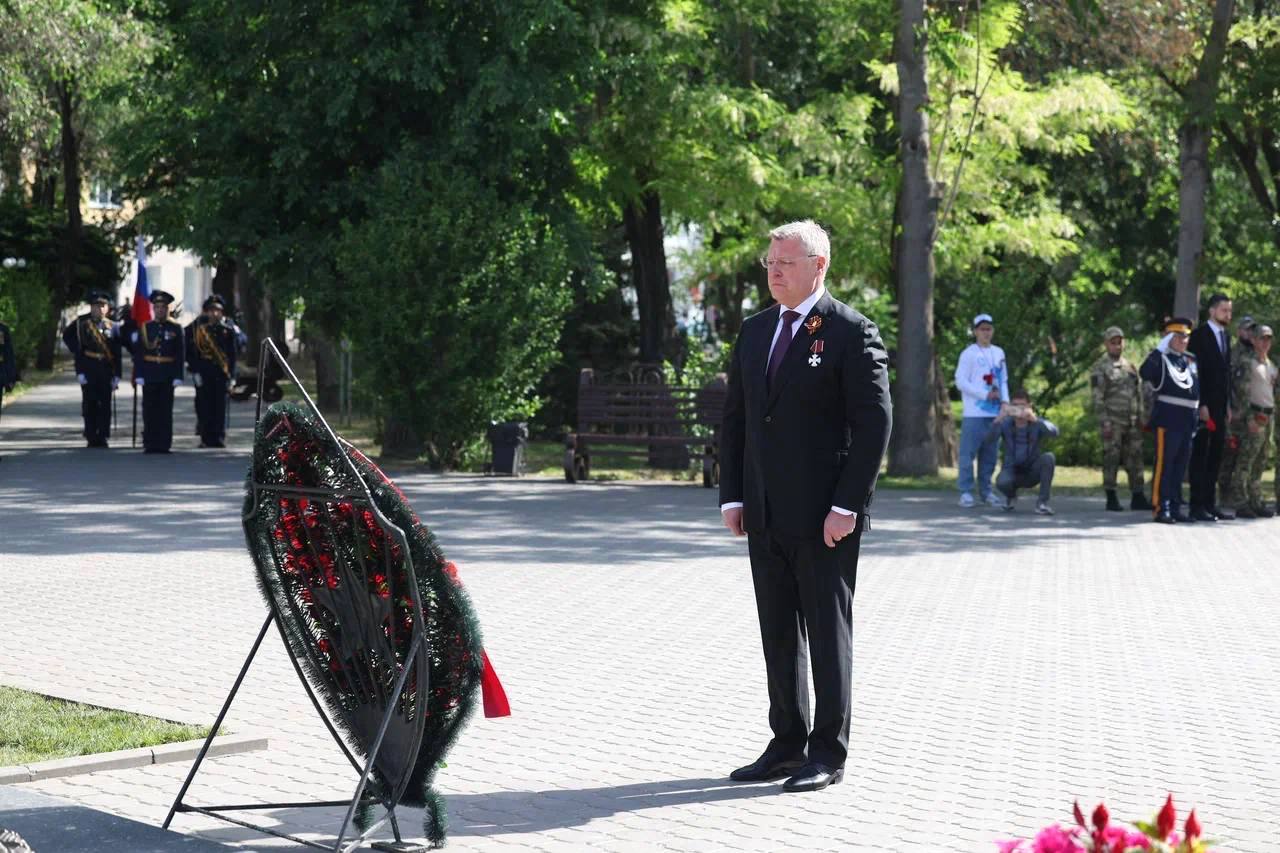 Игорь Бабушкин поздравил астраханцев с Днем Победы
