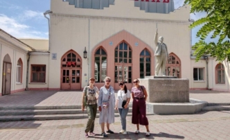 Городской пленэр прошëл на железнодорожном вокзале Астрахани