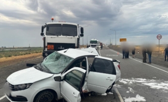 В Астраханской области сотрудники УМВД погибли в страшной аварии