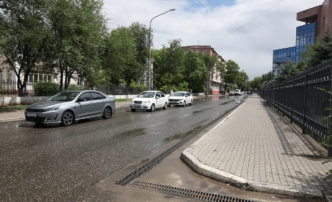 Новые ливневки в Астрахани работают исправно