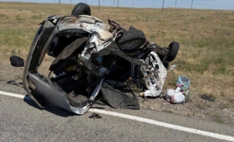 В Астраханской области в аварии погибла несовершеннолетняя