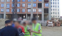 В Астрахани задержали мигрантов прямо на стройке