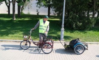 дворники велосипедисты