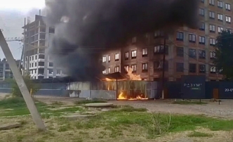 Стала известна причина пожара на территории крупного астраханского ЖК