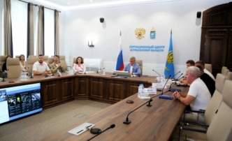 Федеральный штаб оценил ход реконструкции астраханских очистных сооружений