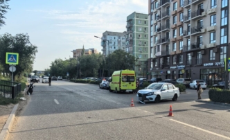 16-летний астраханец попал в жесткую аварию на питбайке