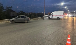 В Астрахани произошла авария с участием «скорой», есть пострадавшие