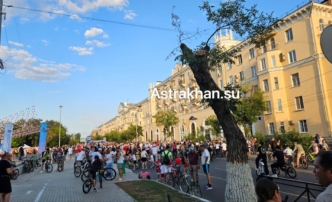 В Астрахани велопарад собрал более четырех тысяч участников