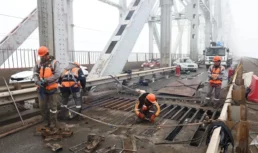 На следующей неделе на Старом мосту в Астрахани запустят полноценное движение На следующей неделе на Старом мосту в Астрахани запустят полноценное движение