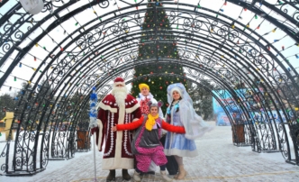 Главная елка Астрахань