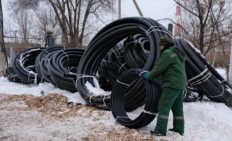 В Астрахани продолжают масштабную работу по модернизации поливочной системы