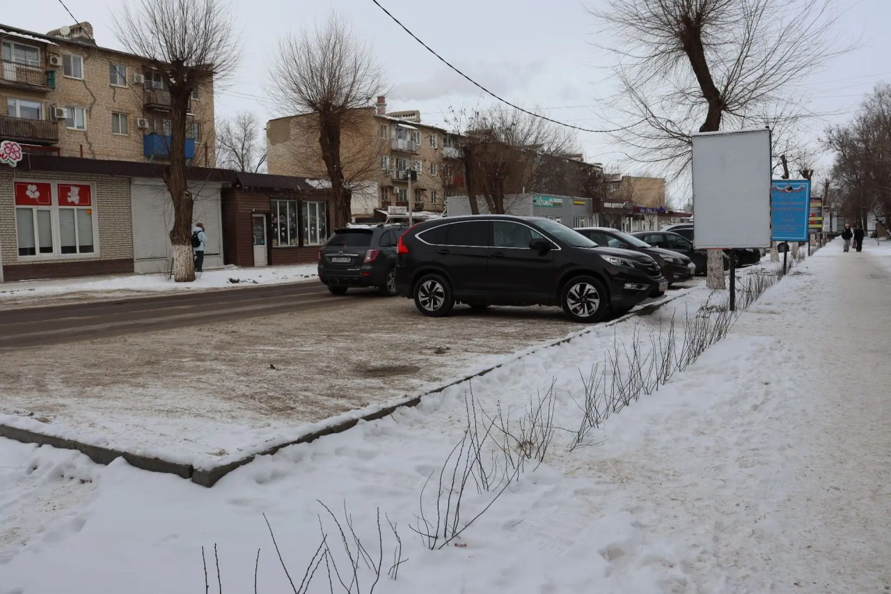 На севере Астраханской области займутся обустройством парковок