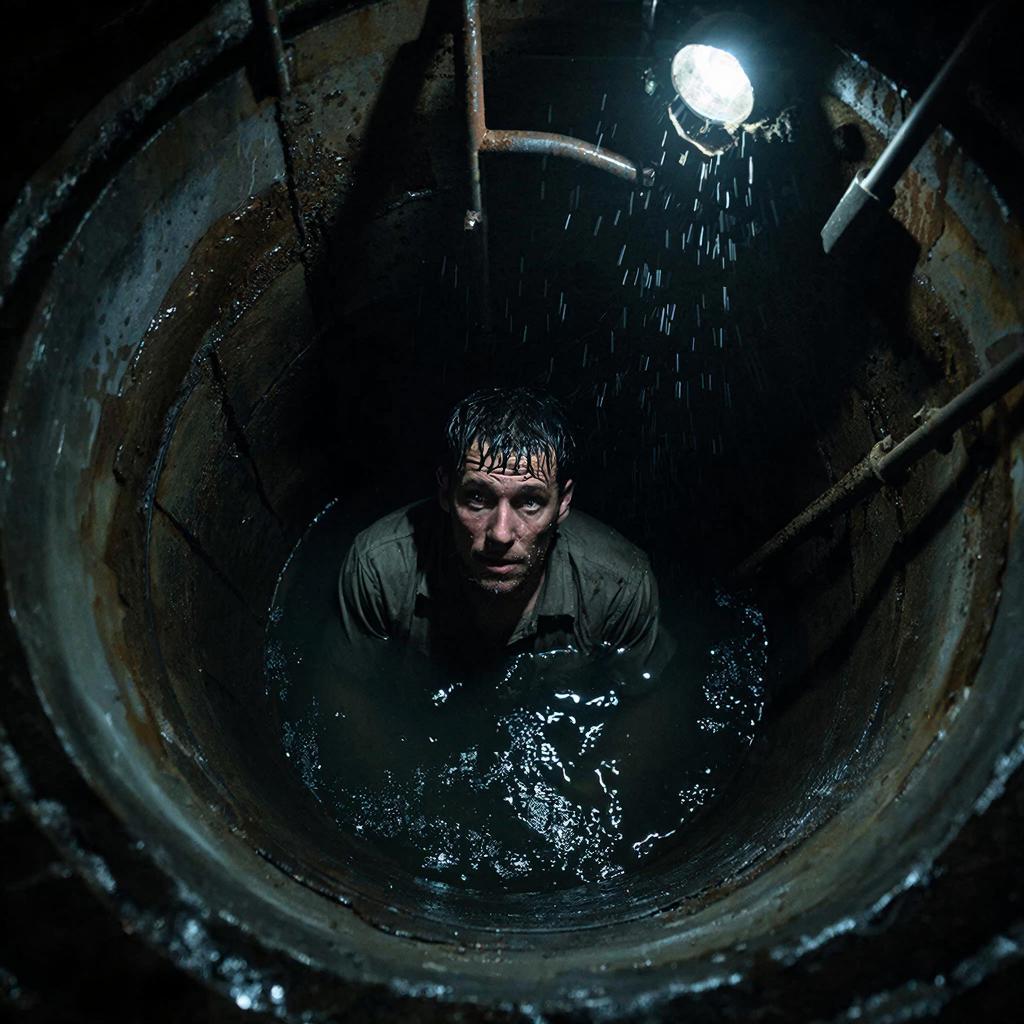 В Астрахани парень залез в&nbsp;канализационный колодец и&nbsp;оставил 22 тысячи человек без&nbsp;воды