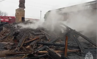 В Астраханской области на пожаре пострадал мужчина