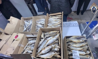 На знаменитом рынке в&nbsp;Астрахани нашли крупную партию сомнительной рыбы