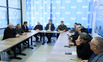 Представители военкомата провели встречу с&nbsp;руководителями этнокультурных объединений Астраханской области