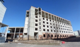 На улице Николая Островского в&nbsp;Астрахани не могут достроить гостиницу