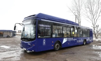 В Астраханской области возобновили полную мойку «синих» автобусов