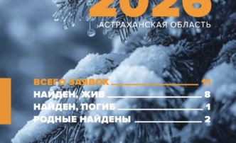 В январе в&nbsp;Астрахани пропало 11 человек
