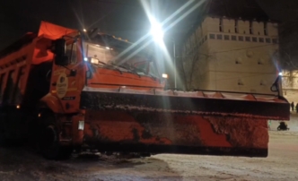 Стало известно, сколько машин очищали Астрахань от&nbsp;снега